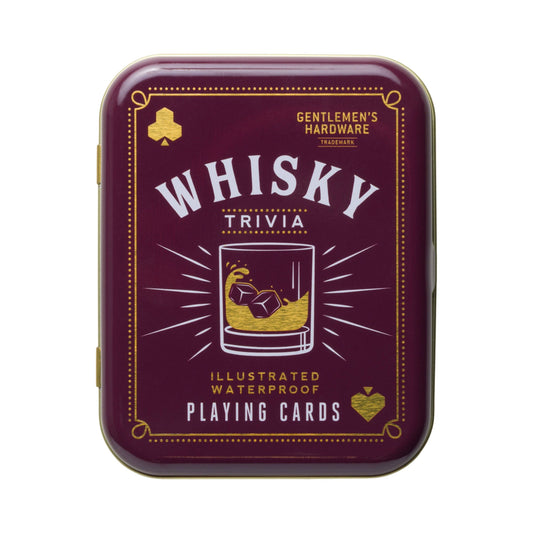 Gentlemen's Hardware Playing Cards - Whisky