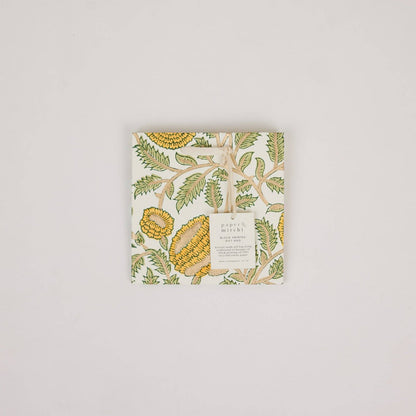 Hand Block Printed Gift Bags (Small) - Sunshine Refresh