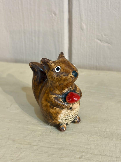 Ceramic Squirrel ornament