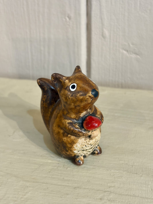 Ceramic Squirrel ornament