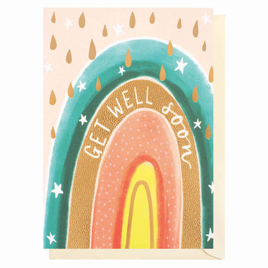 Get Well Soon Rainbow | Gender Neutral Get Well Card