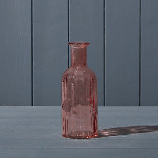 Rose Glass Bottle (19cm)