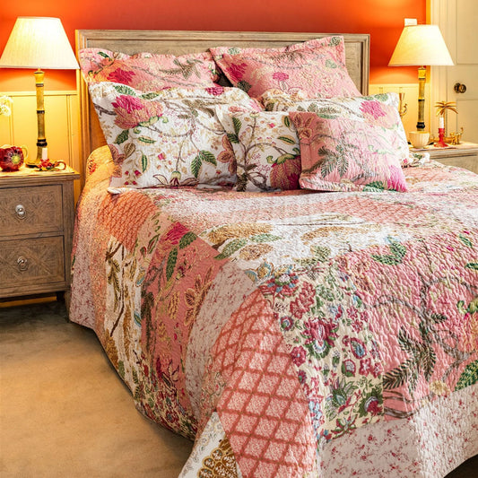 Constance Soft Pink - Continental Pillowsham