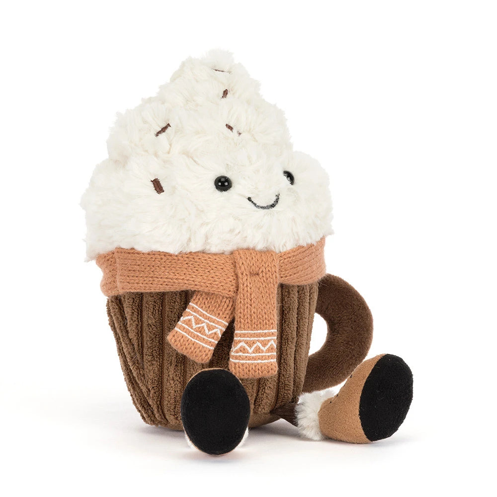 Amuseables Scarffles Hot Chocolate Jellycat