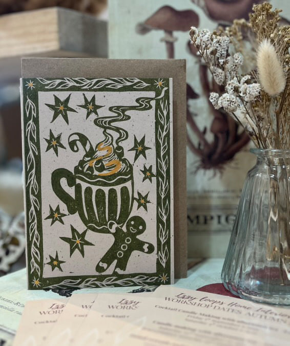 Handprinted Greetings Cards