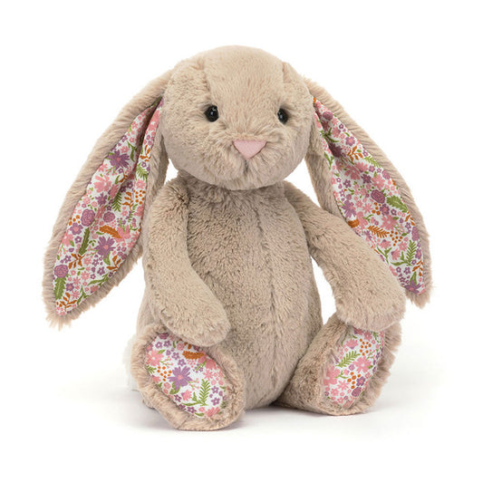 Blossom Beige Bunny original 'Petal' jellycat
