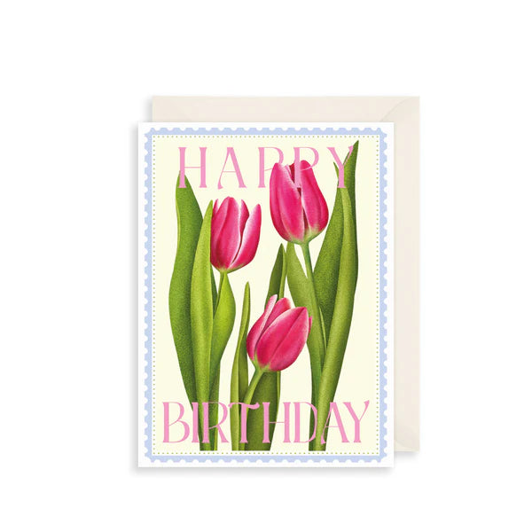 Tulips | Small Birthday Card