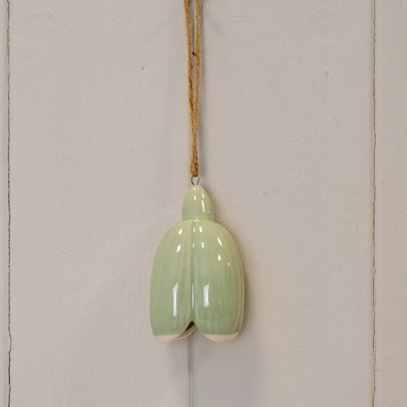 Ceramic Hanging Flower Decoration