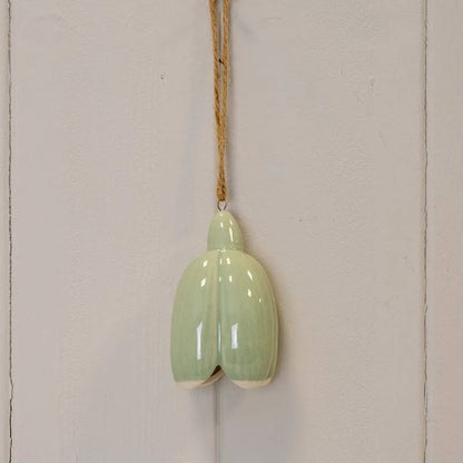 Ceramic Hanging Flower Decoration