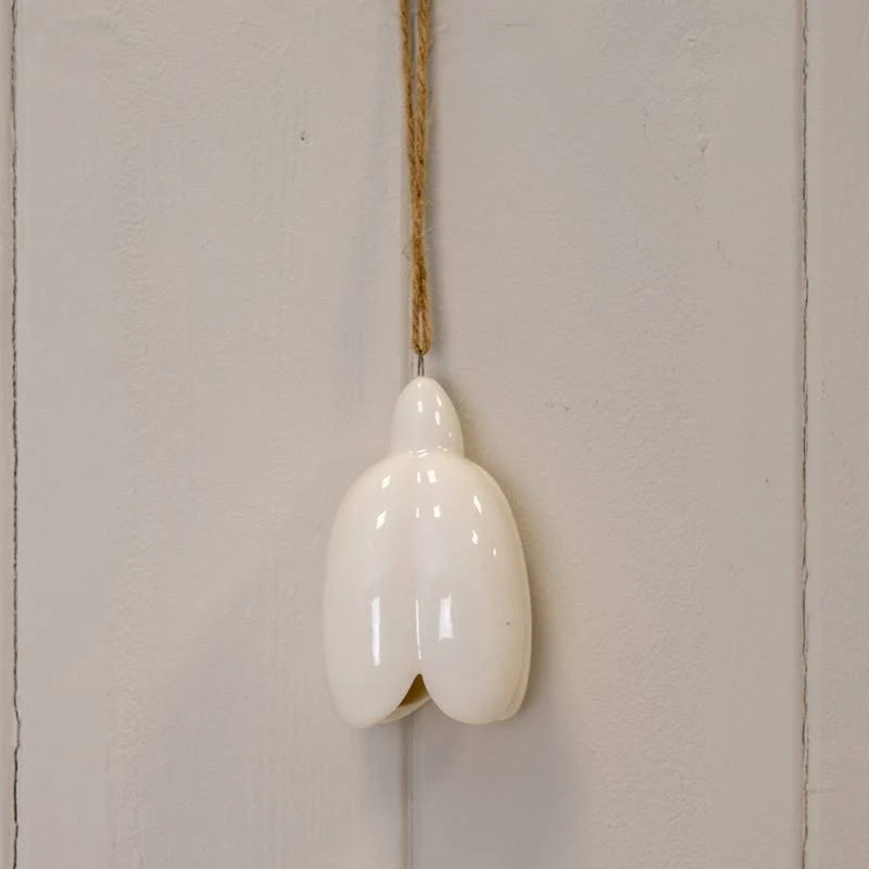 Ceramic Hanging Flower Decoration