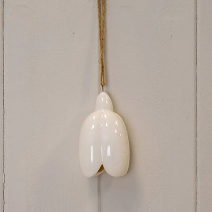 Ceramic Hanging Flower Decoration