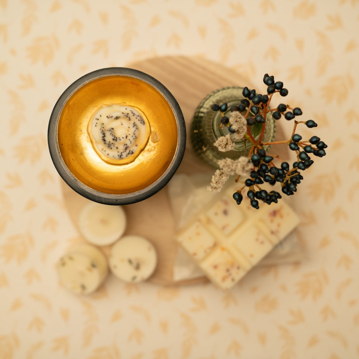 Personalised Christmas Candle