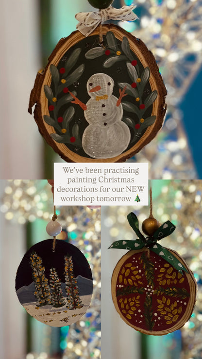 Festive Sip & Paint | Decoration Workshop