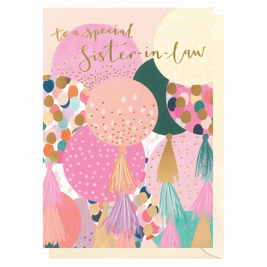 Special Sister-in-law Birthday card