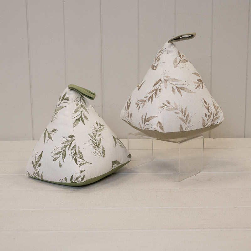Satchville Olive Door Stop in Sage Green