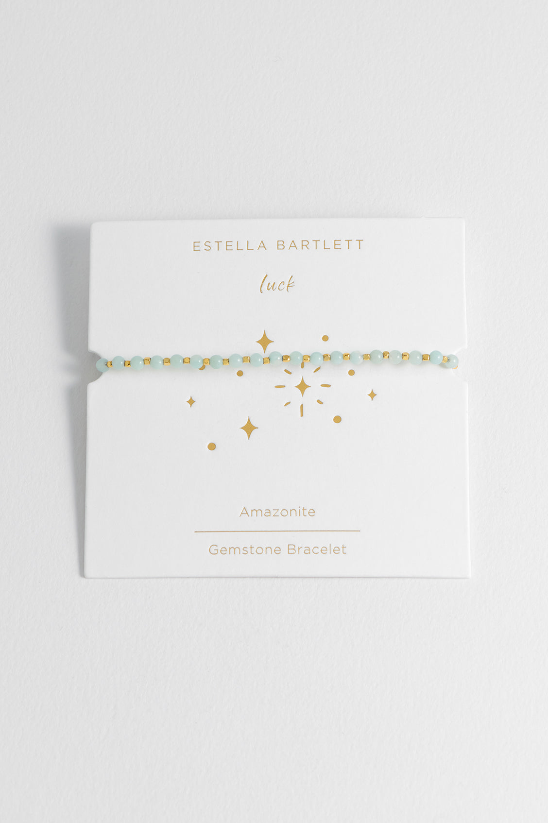 Wellness Amazonite Amelia Bracelet - Gold Plated