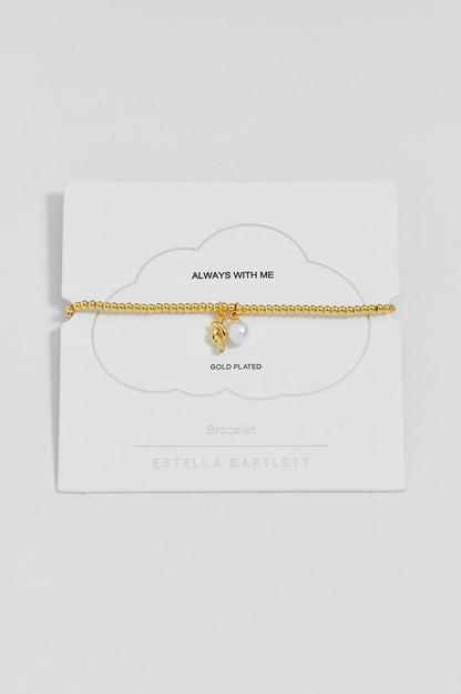 Pearl and Knot Sienna Bracelet