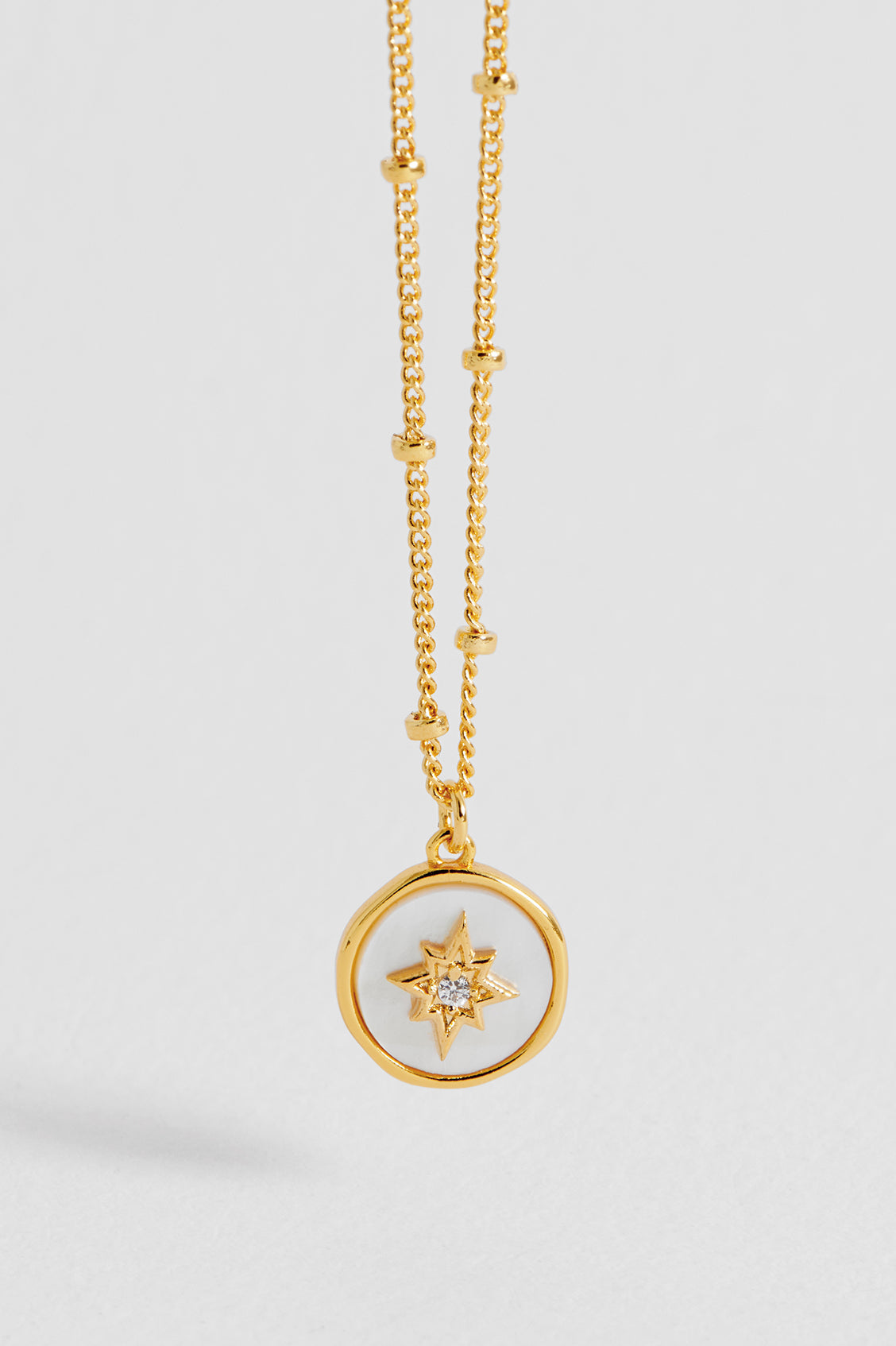 North Star Coin Necklace