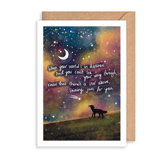 Star Above | Positive Greetings Card