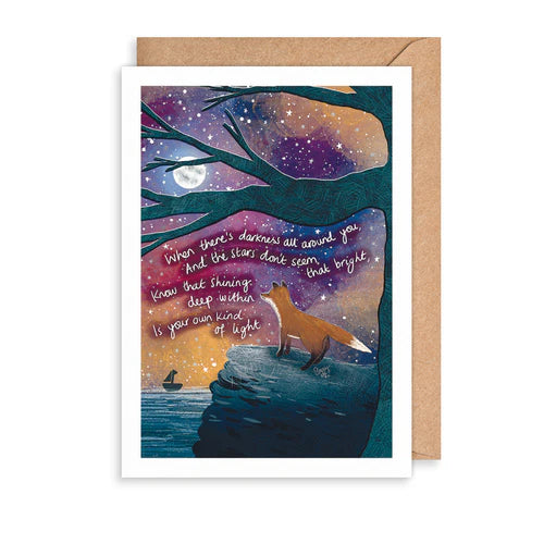 Your Own Kind of Light | Positive Greetings Card