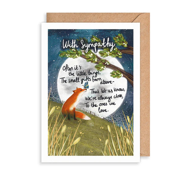 With Sympathy | Positive Greetings Card