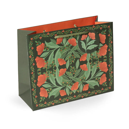 Nouveau Poppies Gift Bag
