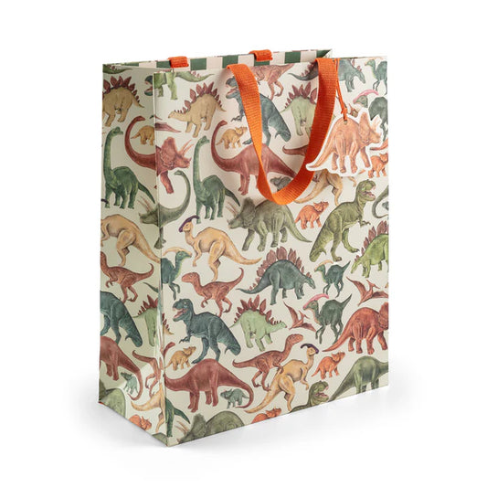 Dinosaurs Large Portrait Gift Bag