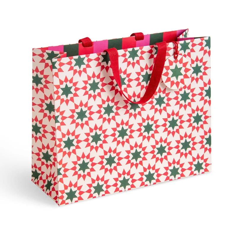Geo Stars, Large Landscape Gift Bag