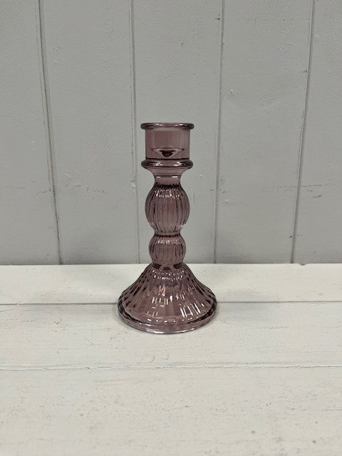 Medium Amethyst Decorative Candle Holder