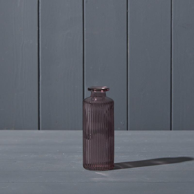 Amethyst Glass Bottle