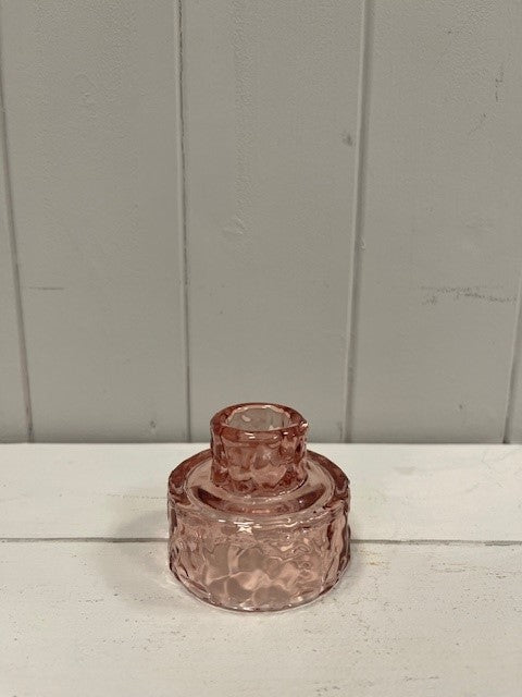 Rose Textured Candle Holder