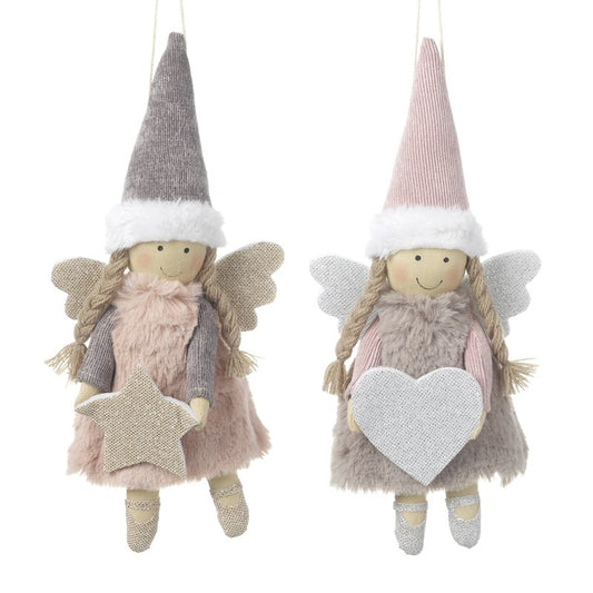 Hanging Pink Angel