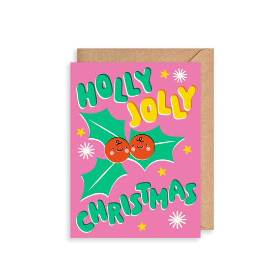 Holly Jolly Christmas Card