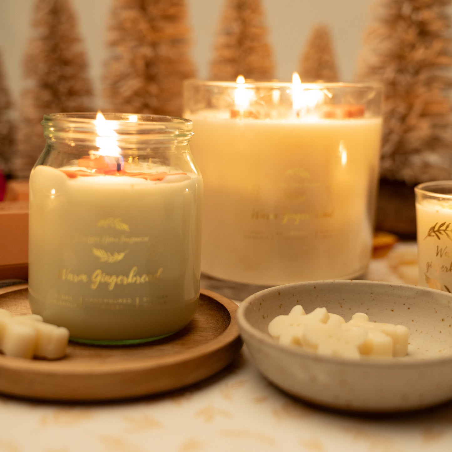 Warm Gingerbread Candle