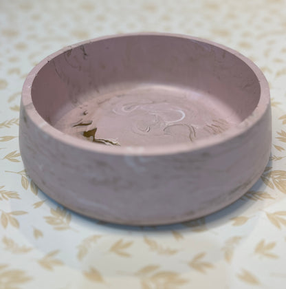 Handmade Jesmonite Bowl