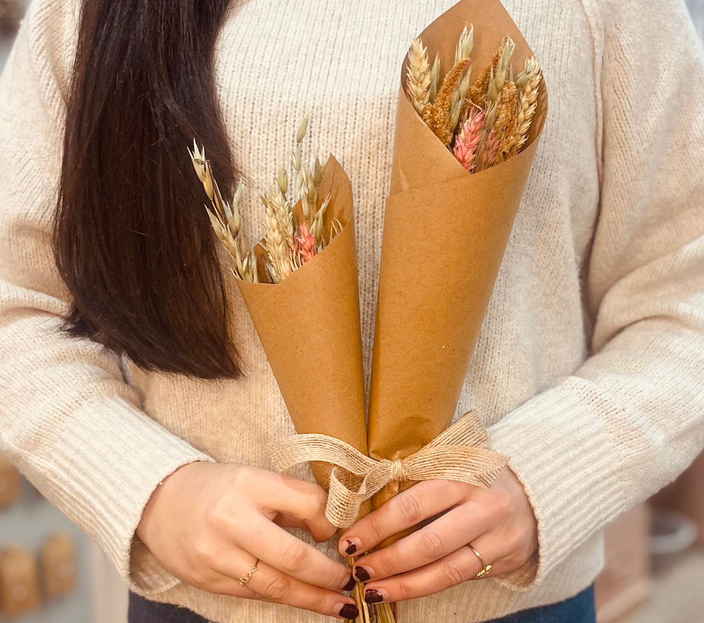 Dried Flower Bouquet | Yellow