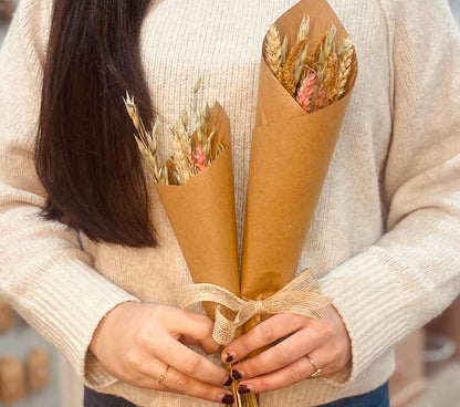 Dried Flower Bouquet | Yellow