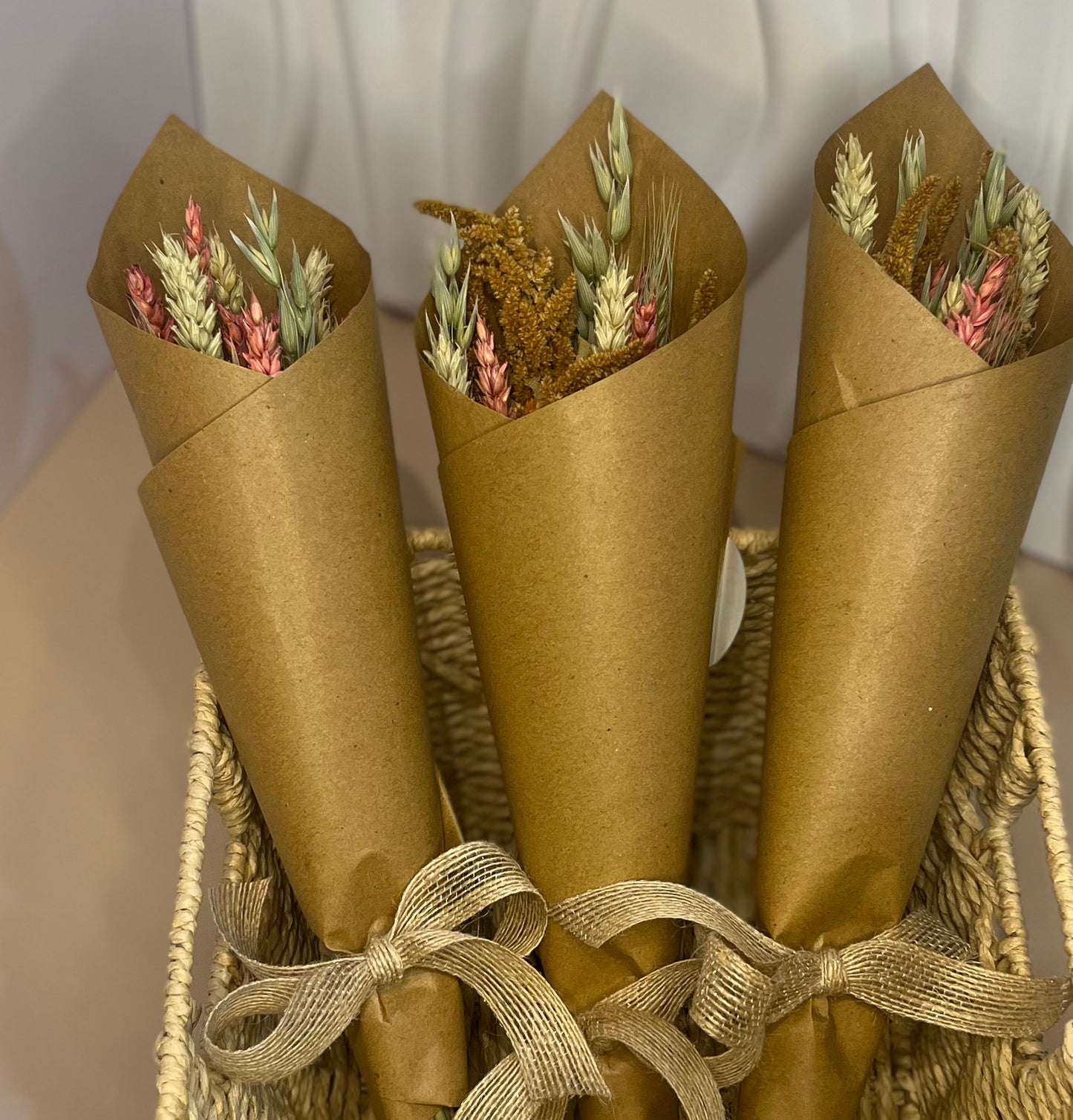 Dried Flower Bouquet | Yellow