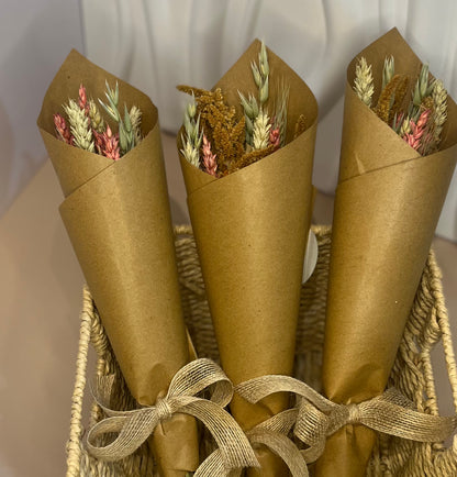 Dried Flower Bouquet | Yellow