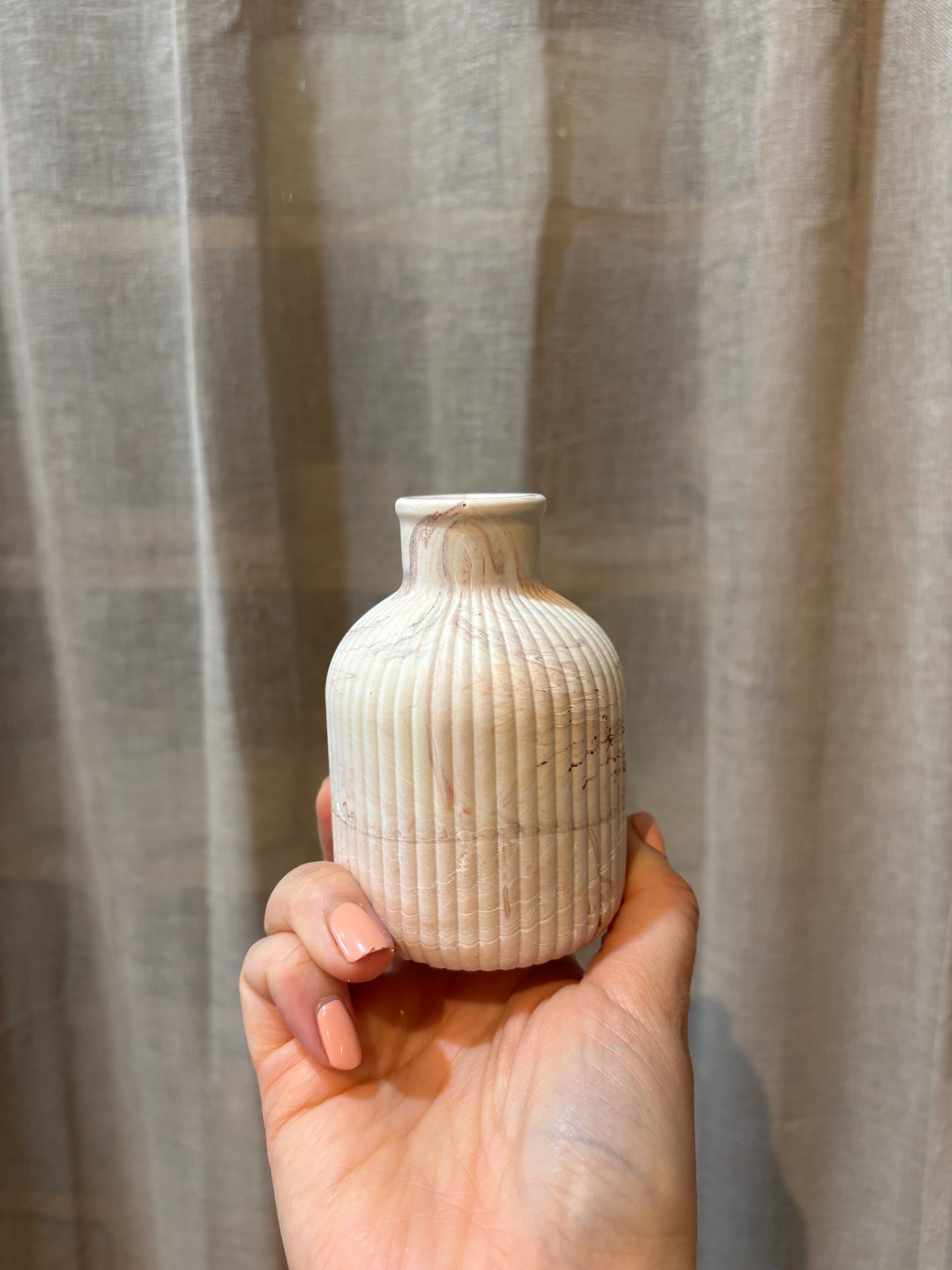 Handmade Jesmonite Bud Vase