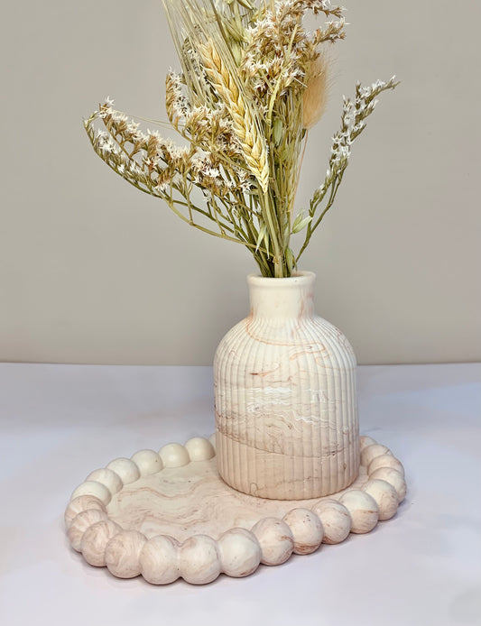 Handmade Jesmonite Bud Vase