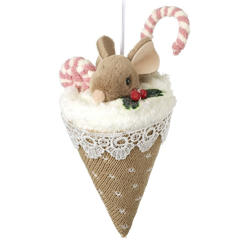 Hanging Mouse In Cone