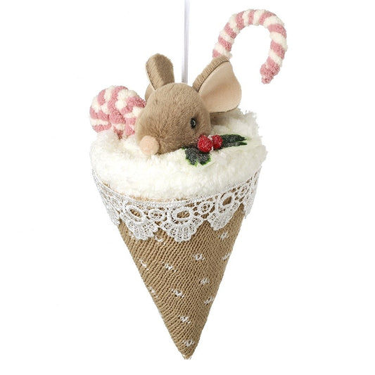 Hanging Mouse In Cone
