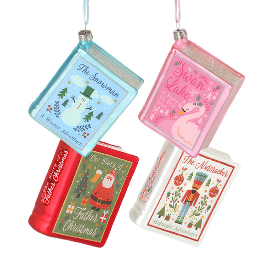 Christmas Fairytales Hanging Books