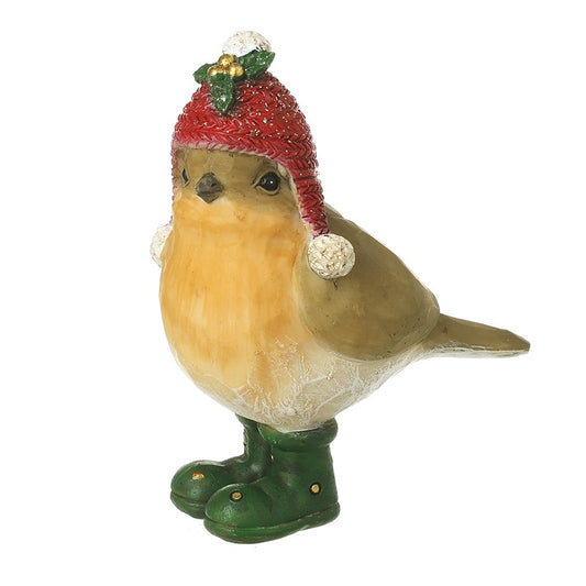 Robin In Green Boots & Red Hat