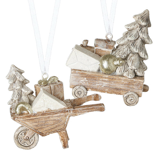 Farm Yard Christmas Tree Hanging Decoration
