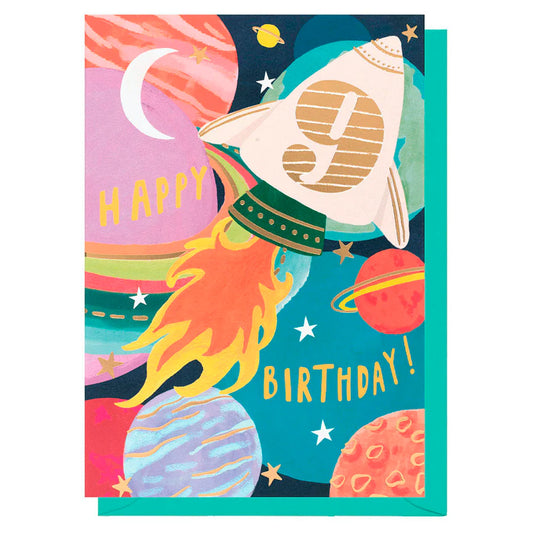 Age 9 Rocket & Planets