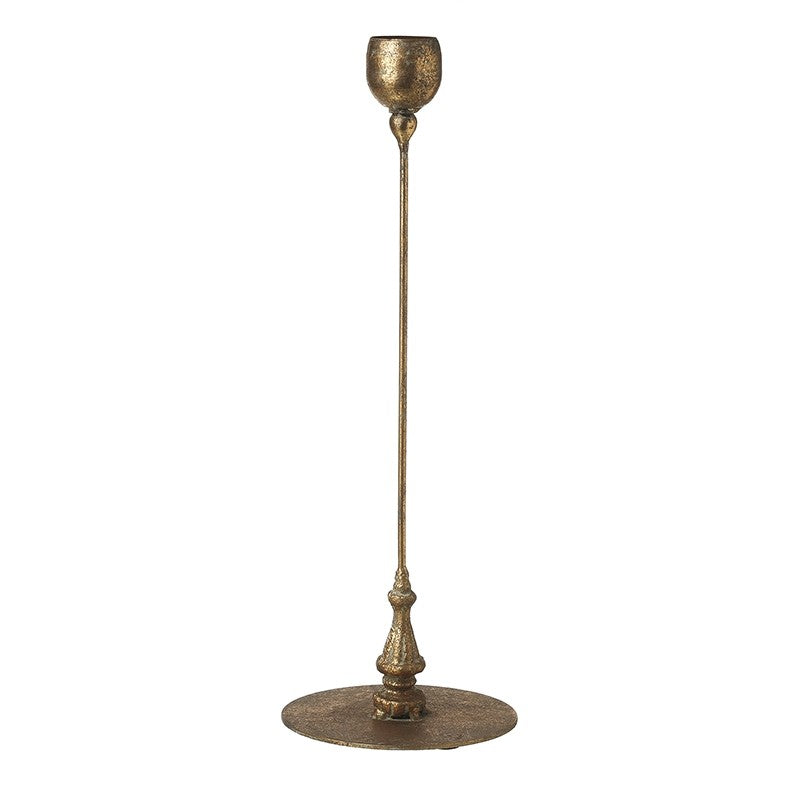 Antique Gold Finish Standing Lamp Sml