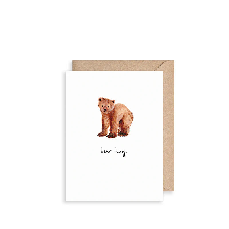 Bear Hug Mini Cards