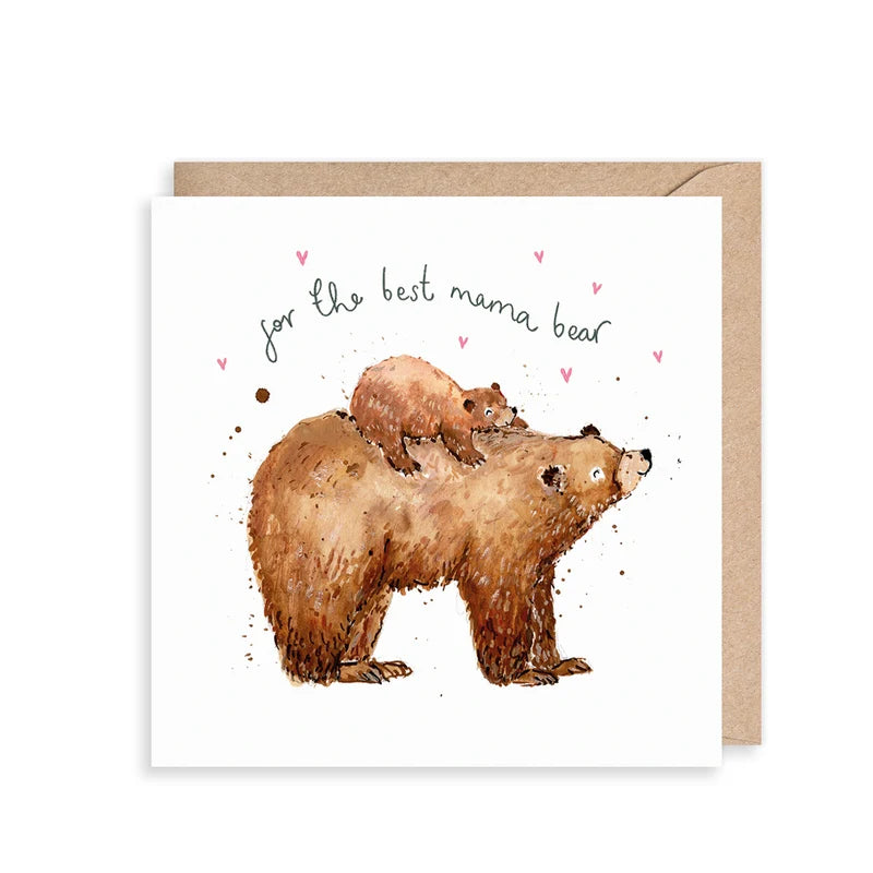 Best Mama Bear Card